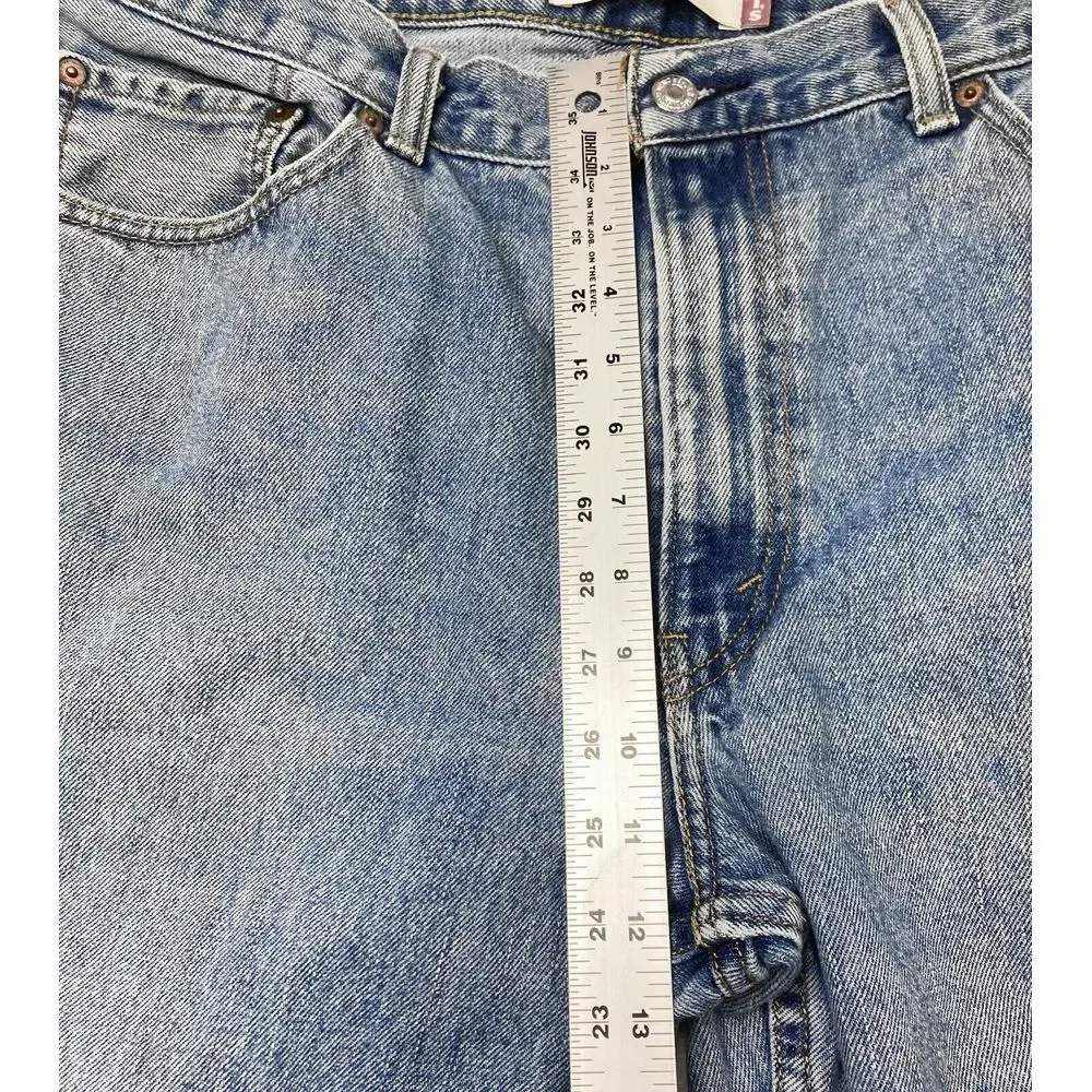 Levis 550 Jeans Mens 38x30 Blue Fade Relaxed Baggy Y2K Measures 36x27 Vintage‎
